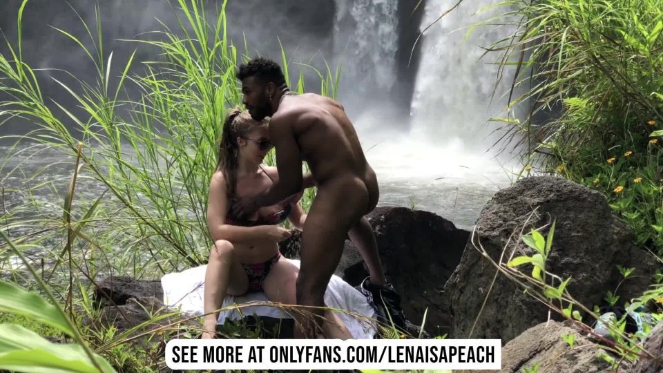 adult video clip 33 femdom penis Lena Paul - Hawaiian Waterfall Sex (FullHD), fetish on fetish porn