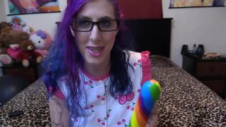 free video 3 femdom foot gagging Sasha Lynne – Daddys Little Girl Loves Candy Cock, big boobs on fetish porn