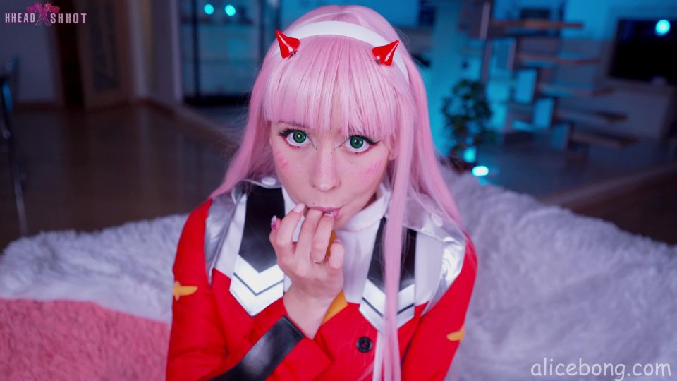 free xxx video 47 AliceBong – Zero Two: Solo a lot ahegao Part 1 FullHD 1080p, amateur toys on cosplay 