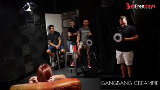 [GetFreeDays.com] Gangbang Creampie - Redhead FIRE Babe Gets GANBANGED Hard With A Drop Of VIbrator Adult Video February 2023