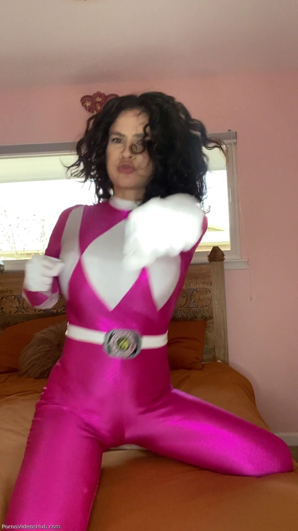 Vanessa Veracruz - Pink Ranger JOI - Goddess worship