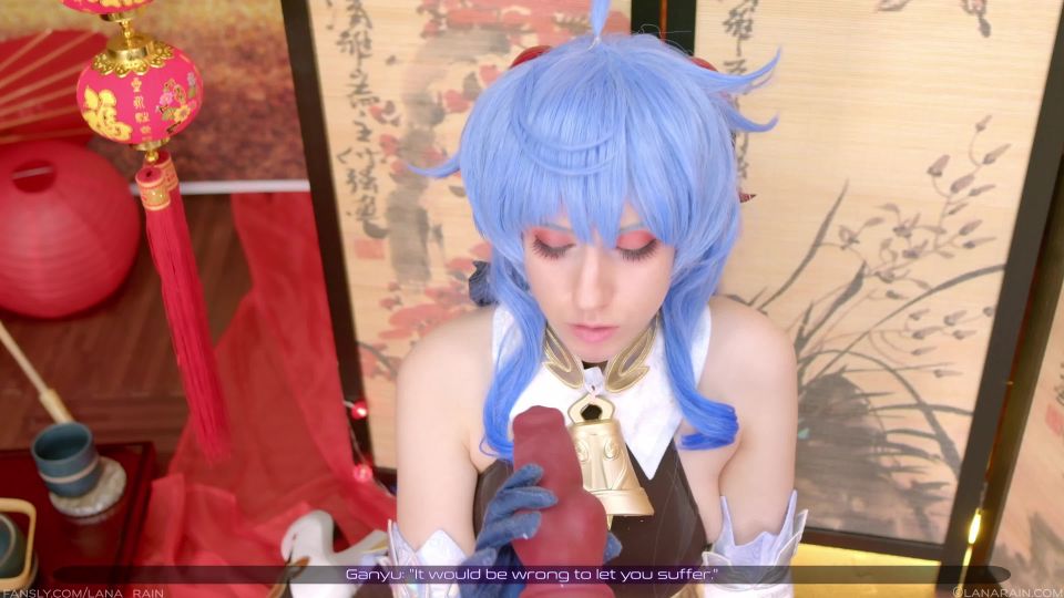 online adult video 42 Lana Rain – Ganyu Services a Stray Dog on cosplay hentai lesbian boobs