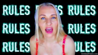 Rules Rules Rules Goddess Poison (Femdom porn)