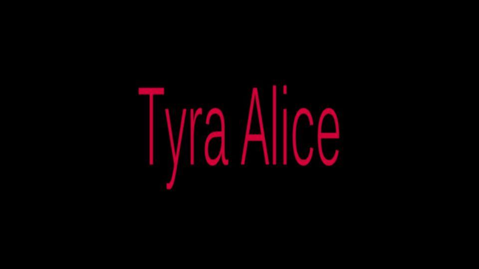 Online shemale video Tyra Alice is so hot, she needs to cool down.