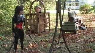 House of Gord19 08 31 Fayth on Fire & CeCi Dolores - Wooden Cage Torment (Scene)