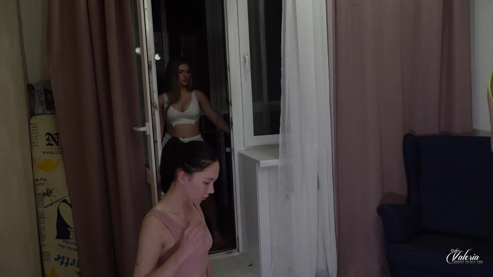 my Goddess Valeria – Human ashtray Lexi screams Femdom!