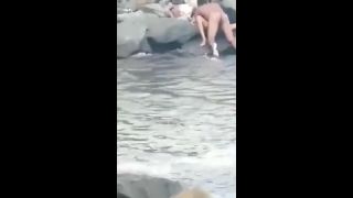 free adult clip 38  Hot teen couple caught fucking on the beach, beach sex on teen