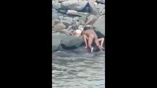 free adult clip 38  Hot teen couple caught fucking on the beach, beach sex on teen