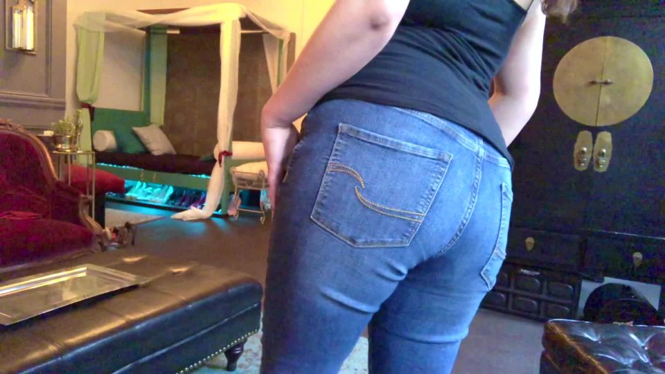 DemonGoddessJ - Tight Denim Jeans Ass Worship Femdom!