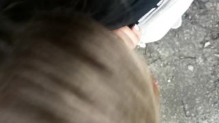 Cum to Mouth - Outdoor Public Cum in Mouth after Perfect Blowjob & Deepthroat - blowjob - blowjob porn 