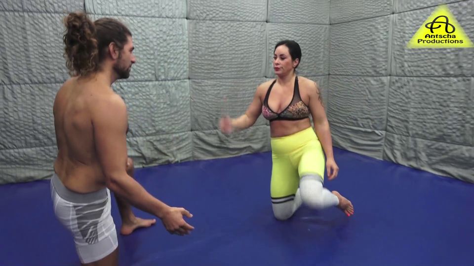 free adult clip 23 pantyhose feet fetish fetish porn | Antschas wrestling and fetish store - Marina Redstar Vs Bert Yellow Leggings Mixed Competitive - FullHD 1080p | femdom