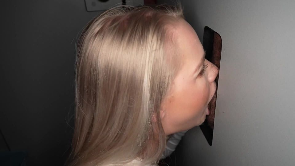 Gloryhole Swallow - Harley King - Interracial