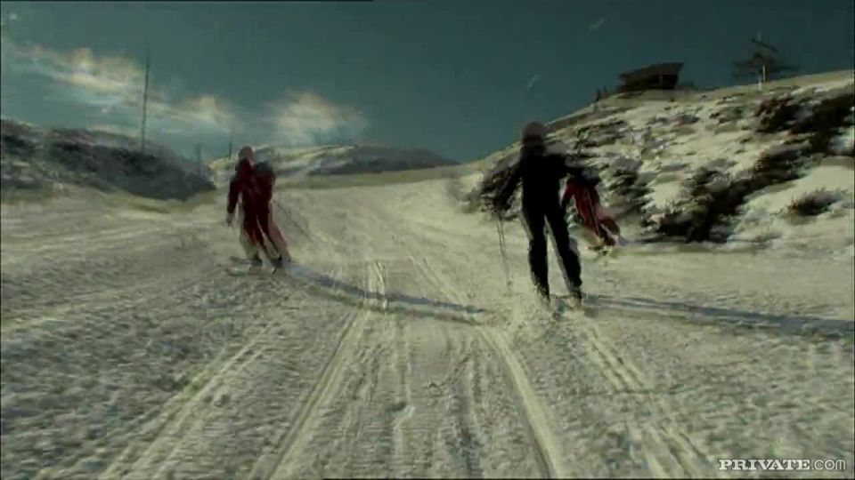 Two Ski Patrol Members Shove Their Way into the Holes of Enrika