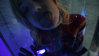 online xxx clip 21 Little Puck – CAPTAIN MARVEL ALiEN GANGBANG, femdom latex bondage on fetish porn 