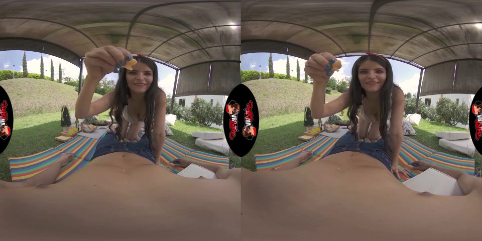 Tatiana Morales in Picnic Paradise,  on virtual reality 