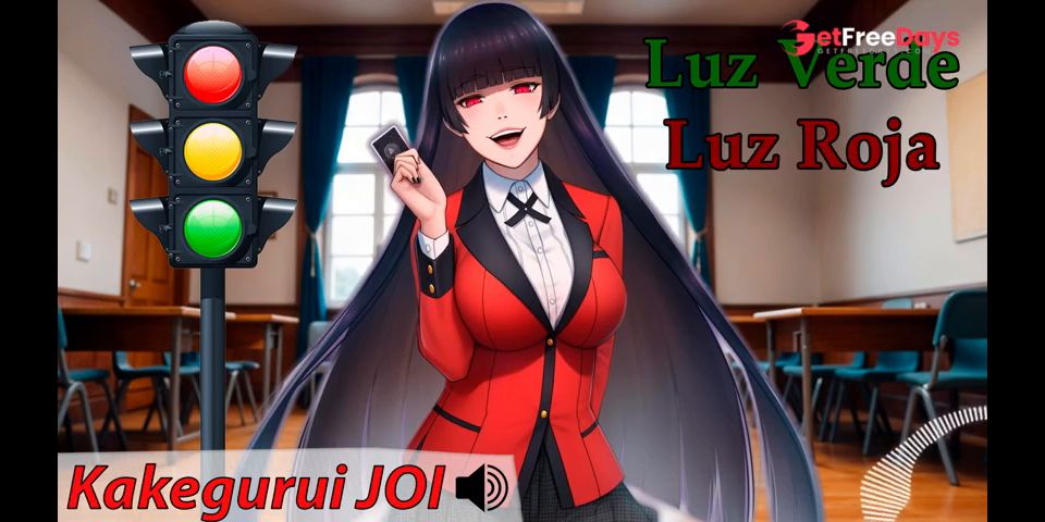 Masturbate con las ordenes de Yumeko de Kakegurui en espaol. JOI Hentai.