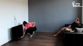 Czech SolesRich Boy Gets Humiliated By Maid (Femdom, Footdom, Foot Slave, Foot Fetish) - 720p