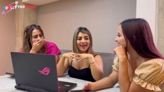 [GetFreeDays.com] Colombian secretaries have a lesbian threesome after work Angie Ortiz, Naty Delgado and Kylei Ellish Sex Clip October 2022