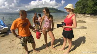 Deniska and Mia Spend Time on a Boat in the Indian Ocean Having  Sex