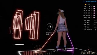 Beat Saber VR Play 🔥 With Vibrator In Pussy. Baddest  KDA. Hard Level