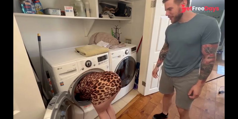 [GetFreeDays.com] I Fuck My Big Booty Stepmom Stuck in the Washer - Steve Rickz Sex Clip February 2023