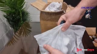 Unboxing  Review of order from Delices Defendus. Masturbators and Dildo NOT SPONSORED