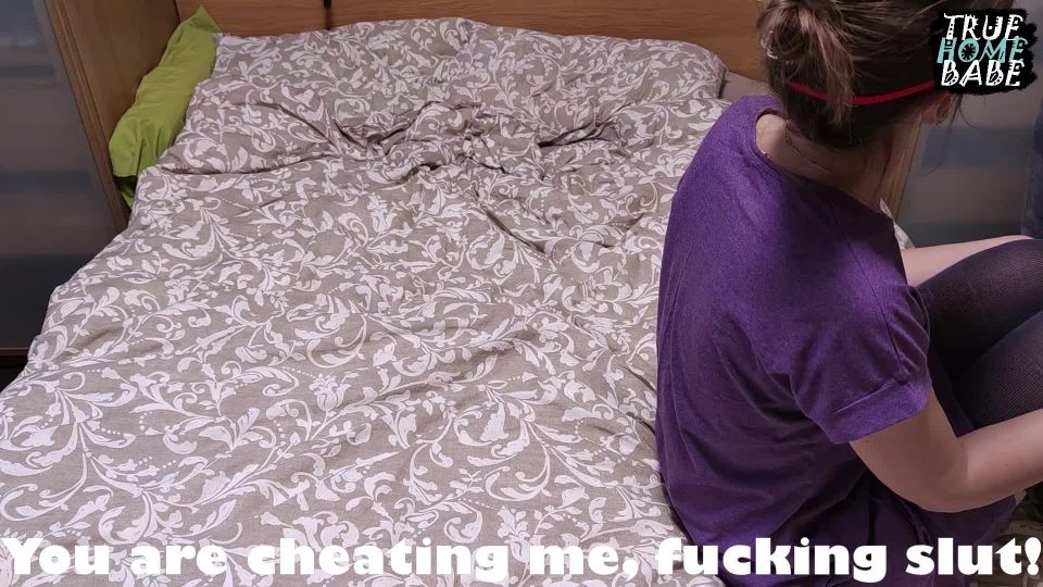PornhubPremium - TrueHomeBabe - Cheating Wife Likes To Be Treated Like A Whore English Subtitles 60Fps