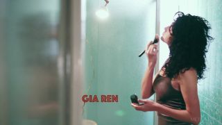 Gia Ren - Solo, Posing, Bathroom, Balcony, Brasts, Brunet...