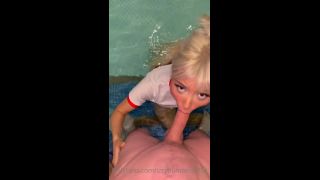 Onlyfans - Waifu Miia Nude Pool Fuck Video Leaked - Blowjob