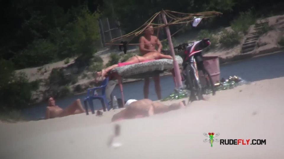 Amazing teen naturist hops on the back of a jet ski  5