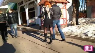 free video 42 White bitch in short skirt on high heels caught on hidden cra with boy ... | hidden camera | webcam 