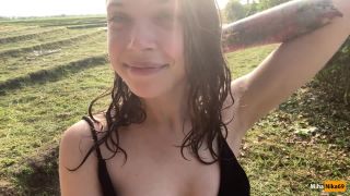 MihaNika69 - Very Risky Sex with a Petite Cutie - 60FPS Girl Selfie  on role play squirting fisting dildo hardcore all