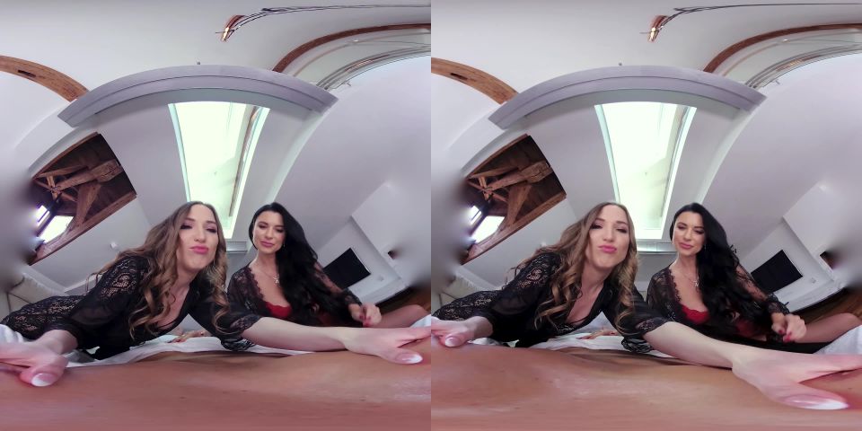 porn clip 21 VR 341 – Double Massage (4K, H.264) (Oculus, Go) on 3d porn ashley fires fetish clips