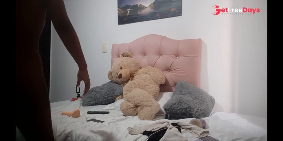 I make a hot video for my lover showing my tits and ass