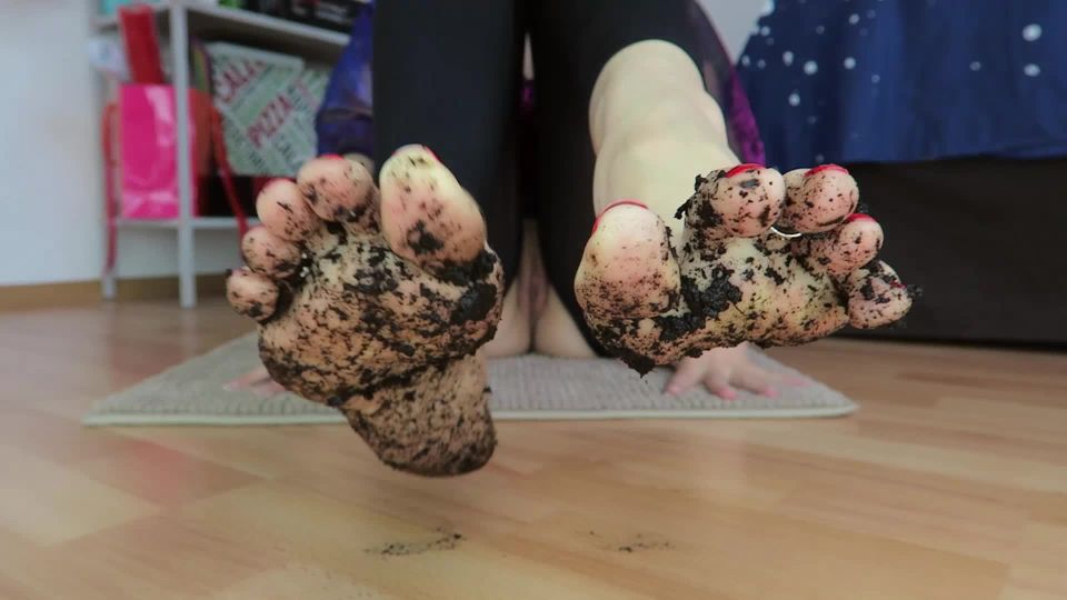 Mylene custom dirty feet anal footjob cum - [Fetish porn]