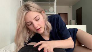 Tries A Big Cock Inside Her Tight Pussy  Eva Elfie