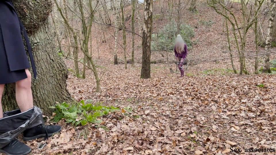 adult xxx video 40 Sex Associates - LUCKY Exhibitionist： Got free blowjob from a stranger hiking in the woods  on big ass porn winter fetish