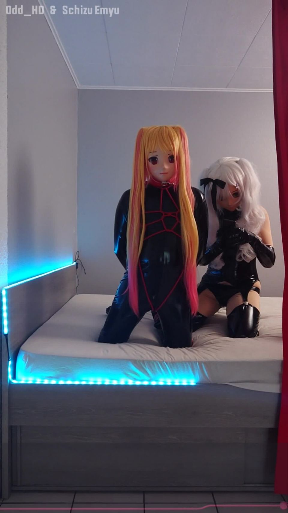 xxx video 32 oil fetish bdsm porn | Animegao Kigurumi Odd First BDSM Session | fetish