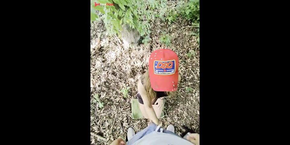 She told me to follow her in the woods
