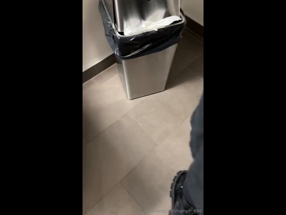 Nymph aka nymph_666 - 01-31-2025 OnlyFans Video - POV, you follow a gothic E_Girl into the washroom and she seduces you with her big video Nymph hardcore