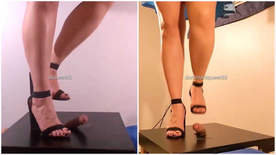 7104 Amateur tacón en sandalias 5 con Post orgasmo