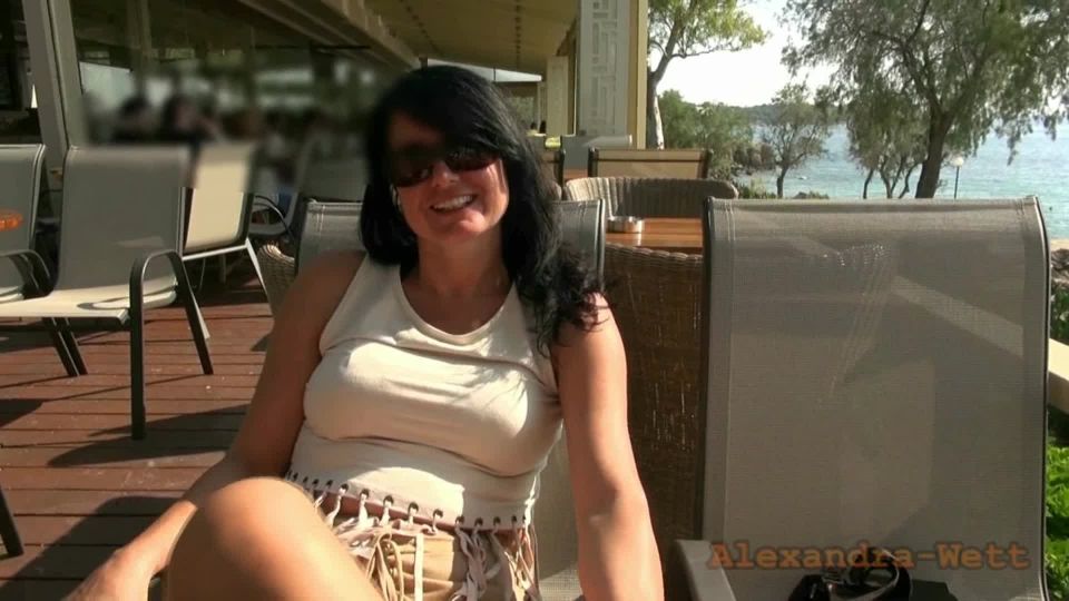 online video 6 Alexandra Wett – Mein Erster Outdoor User Treff - jerkoff encouragement - femdom porn femdom maid