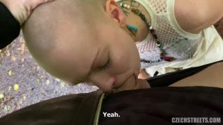 adult clip 15 CzechStreets presents Laura in Bald Rebel – 30.06.2020 - fetish - milf porn femdom bi slave
