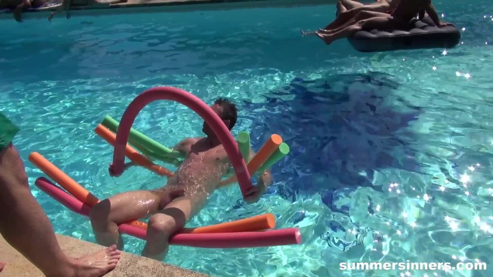 Wendy at the pool