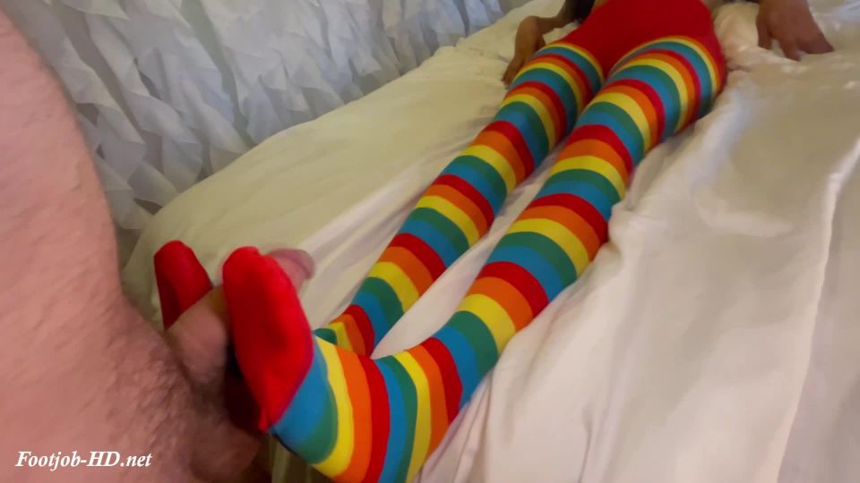 online porn clip 19 secret foot fetish Footjob Pride – Covid Couple, footjob on handjob porn