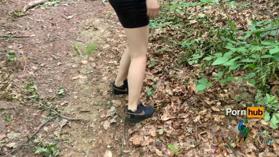 SpringBlooms - College GF gets a Big Creampie in a Forest - Leaking Cum all the Way Home