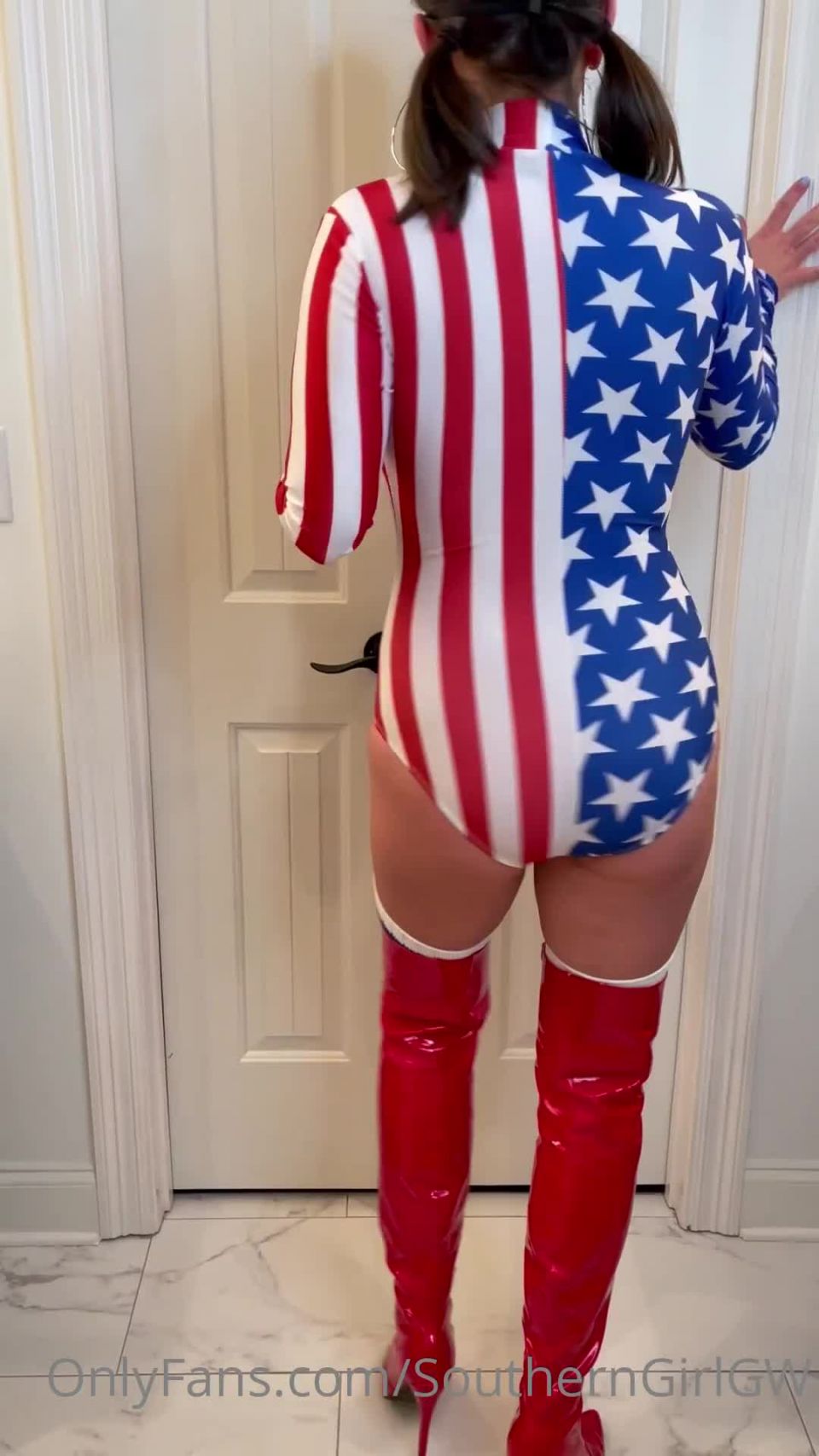 SouthernGirlGW Stripping and Giving a Messy Blowjob in my Star Spangled Outfit - 09-11-2021 - SiteRip