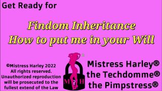 online clip 36 Mistress Harley – Findom Inheritance How to put me in your Will | redhead | femdom porn dillion harper femdom
