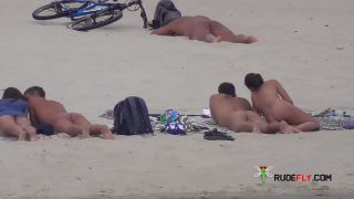 Voyeur at nude beach in spring time 2 nudism 