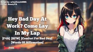 [GetFreeDays.com] F4A Laying on your girlfriends lap after a hard day of work Comfort Girlfriend ASMR Roleplay Adult Clip March 2023